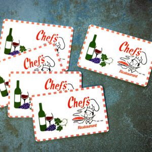 collection of gift cards